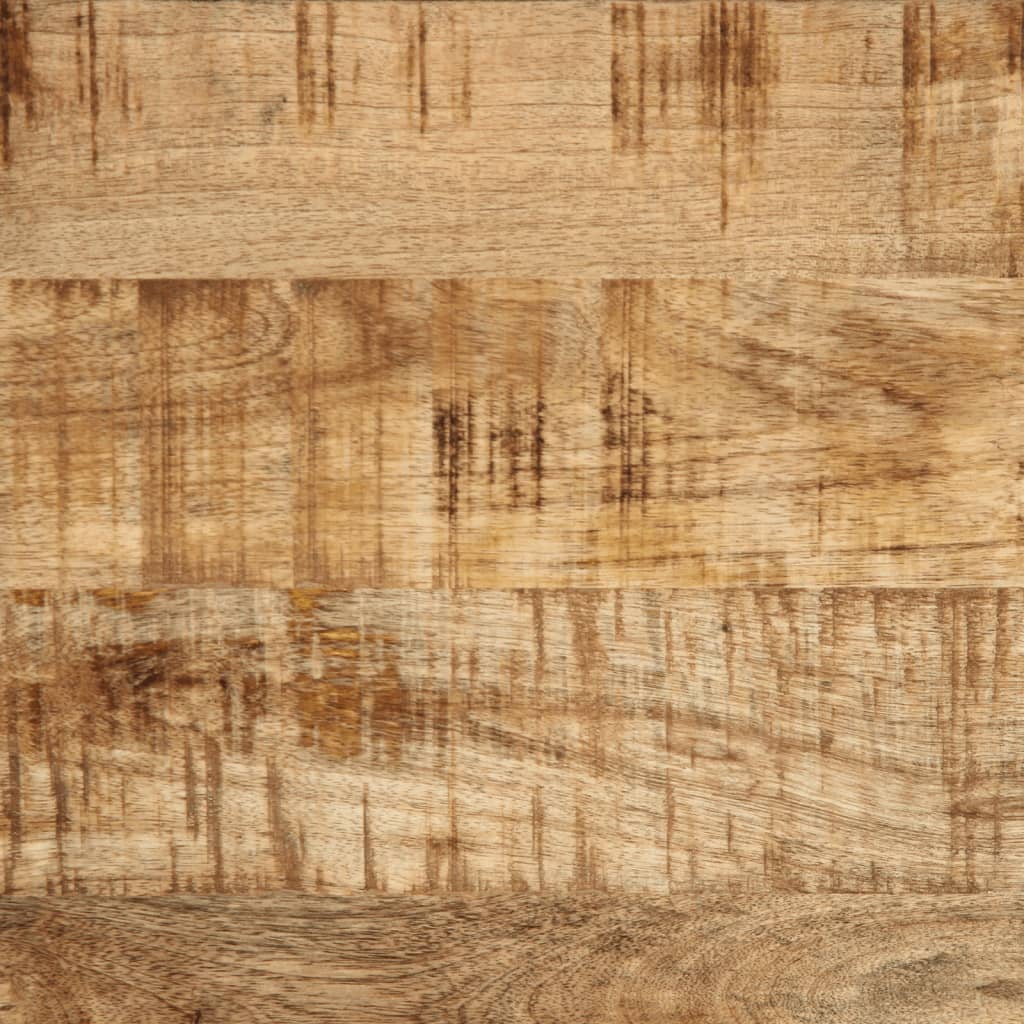 Noptieră, 50X34X62 Cm, Lemn Masiv De Mango Brut