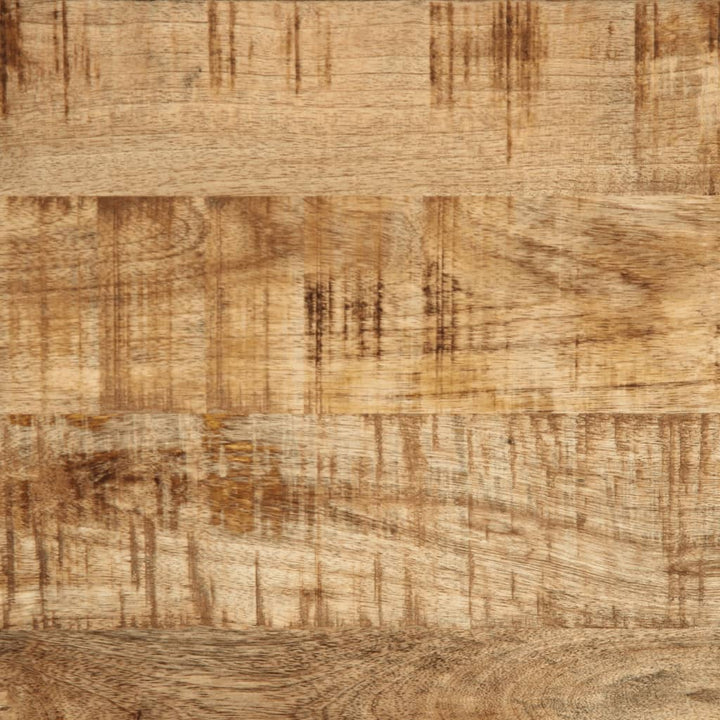 Noptieră, 50X34X62 Cm, Lemn Masiv De Mango Brut