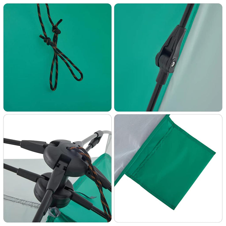Cort De Plajă, Verde Marin, Impermeabil, Setare Rapidă