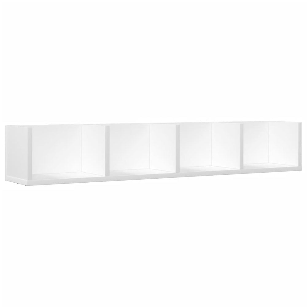 Dulap De Perete, , 99X18X16,5 Cm, Lemn Prelucrat Alb