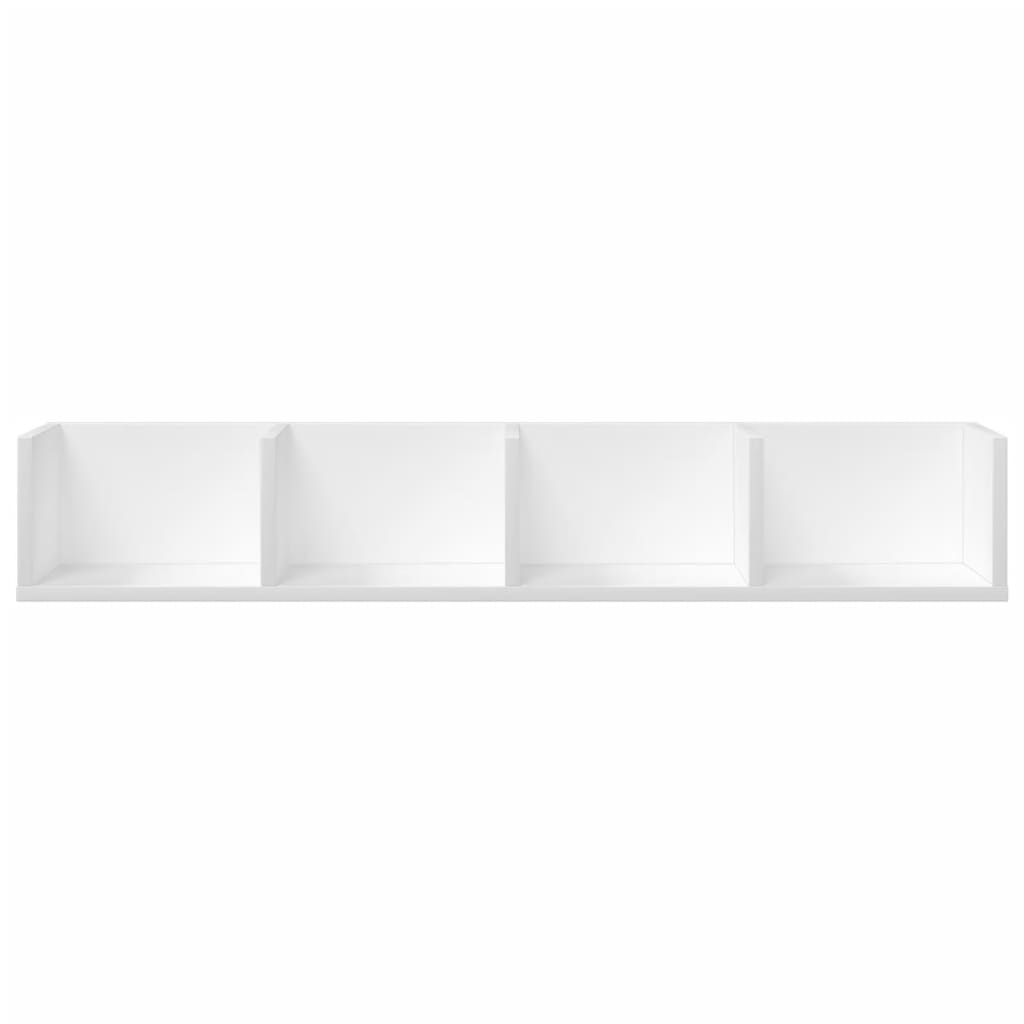 Dulap De Perete, , 99X18X16,5 Cm, Lemn Prelucrat Alb
