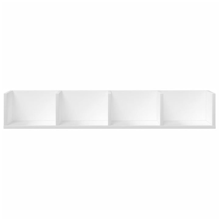 Dulap De Perete, , 99X18X16,5 Cm, Lemn Prelucrat Alb