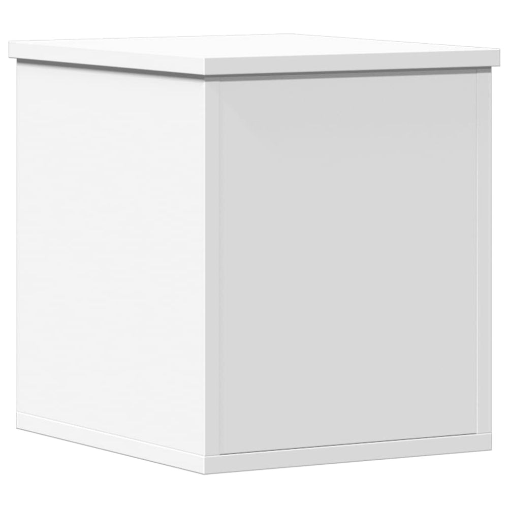 Cutie De Depozitare, Alb, 30X35X35 Cm, Lemn Prelucrat