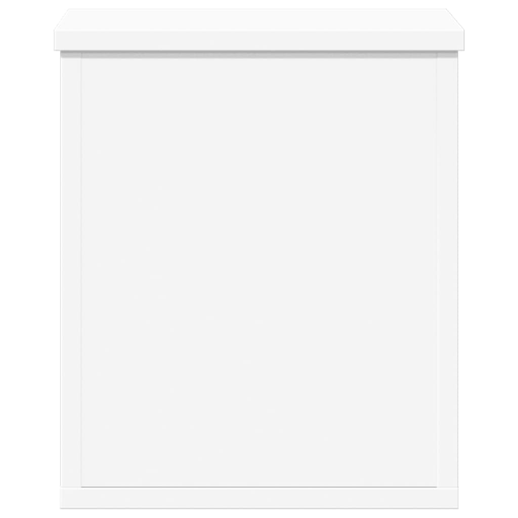 Cutie De Depozitare, Alb, 30X35X35 Cm, Lemn Prelucrat