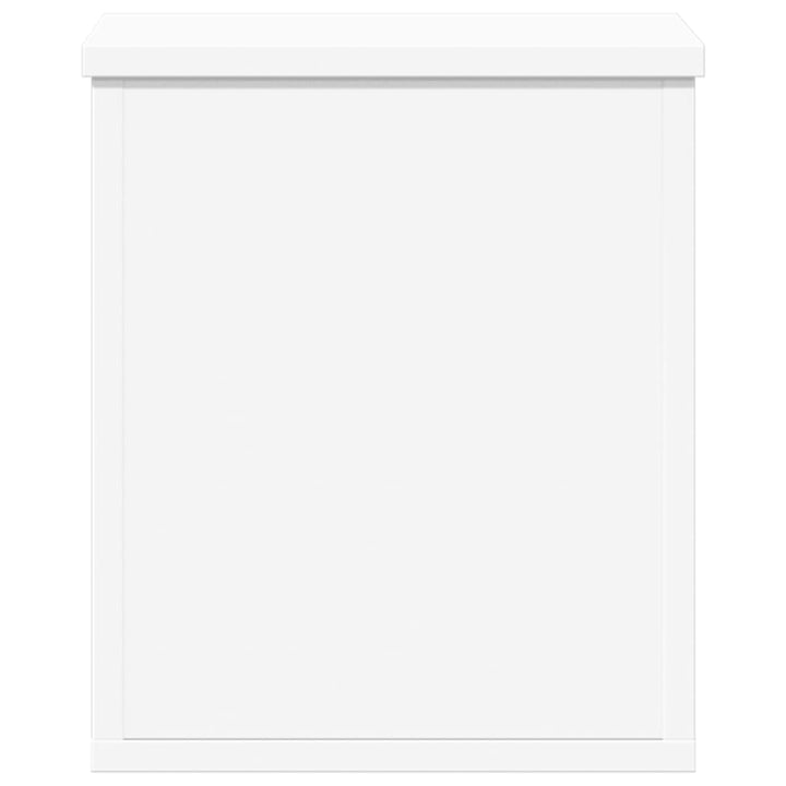 Cutie De Depozitare, Alb, 30X35X35 Cm, Lemn Prelucrat