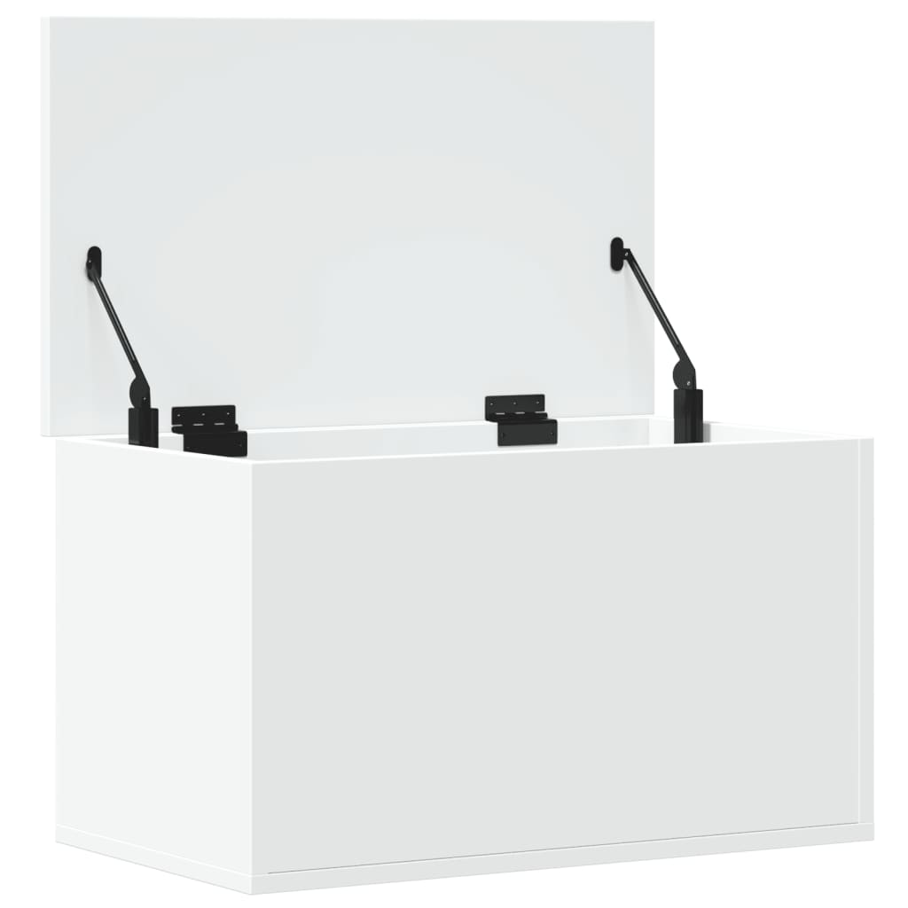 Cutie De Depozitare, Alb, 60X35X35 Cm, Lemn Prelucrat