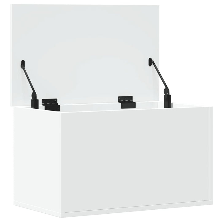 Cutie De Depozitare, Alb, 60X35X35 Cm, Lemn Prelucrat