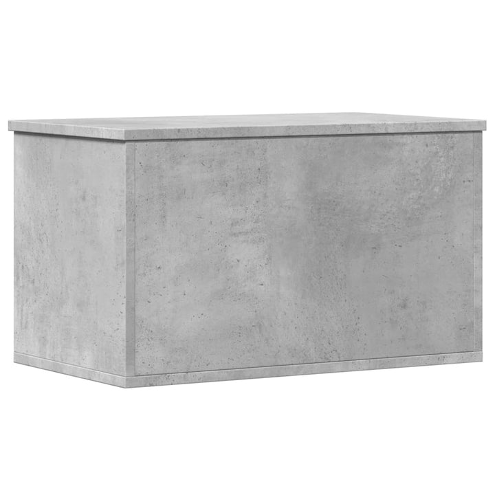 Cutie De Depozitare, Gri Beton, 60X35X35 Cm, Lemn Prelucrat