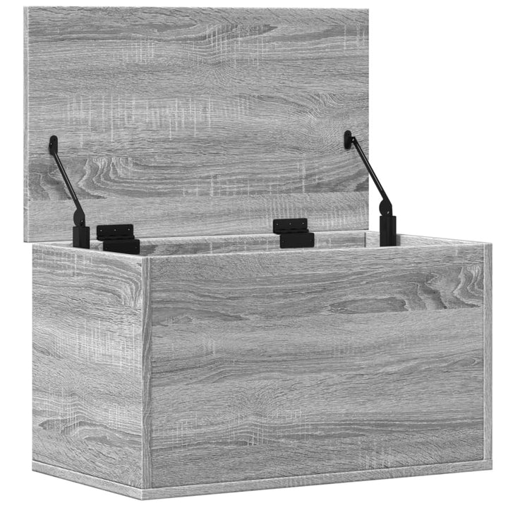 Cutie De Depozitare, Gri Sonoma, 60X35X35 Cm, Lemn Prelucrat