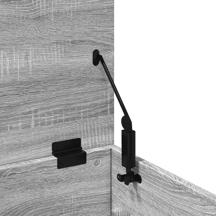 Cutie De Depozitare, Gri Sonoma, 60X35X35 Cm, Lemn Prelucrat