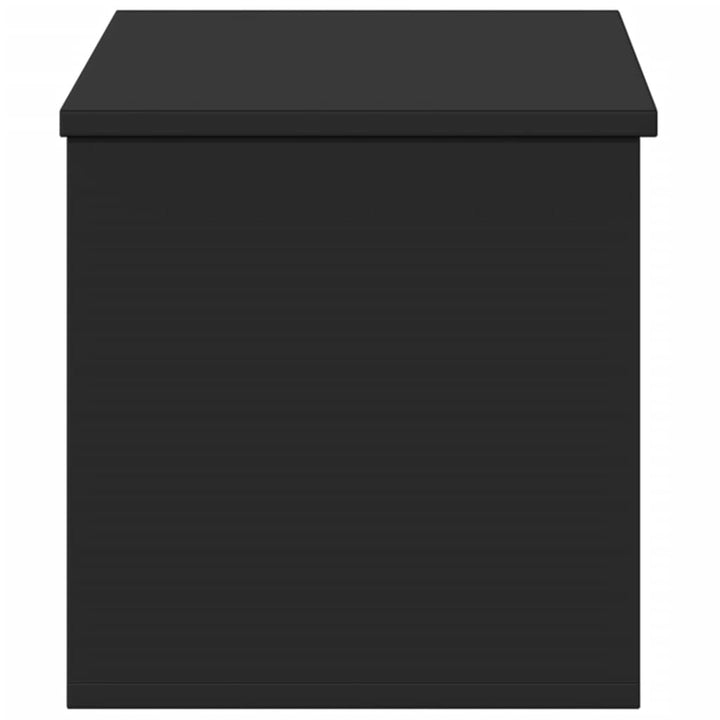 Cutie De Depozitare, Negru, 90X35X35 Cm, Lemn Prelucrat