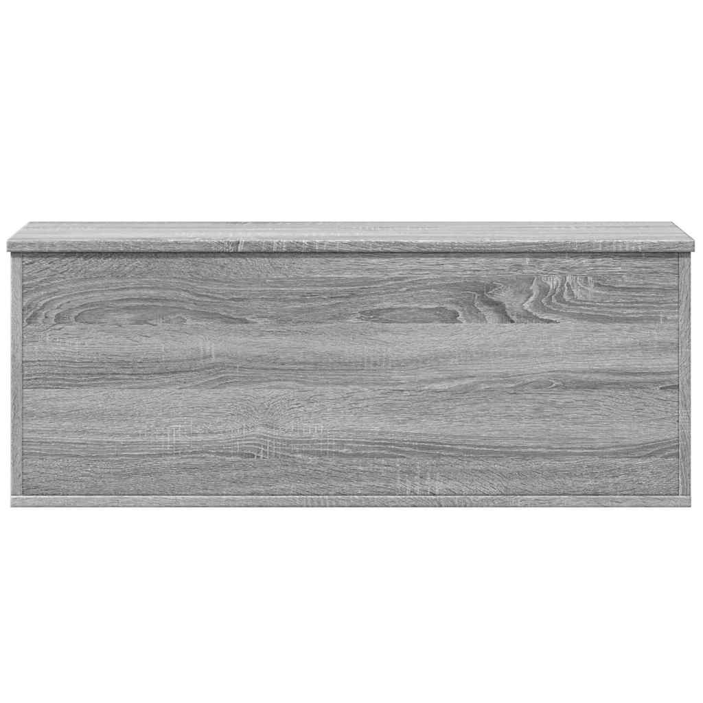 Cutie De Depozitare, Gri Sonoma, 90X35X35 Cm, Lemn Prelucrat