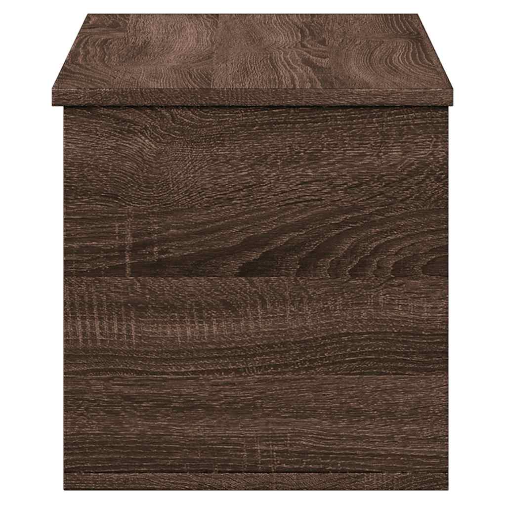 Cutie De Depozitare, Stejar Maro, 90X35X35 Cm, Lemn Prelucrat