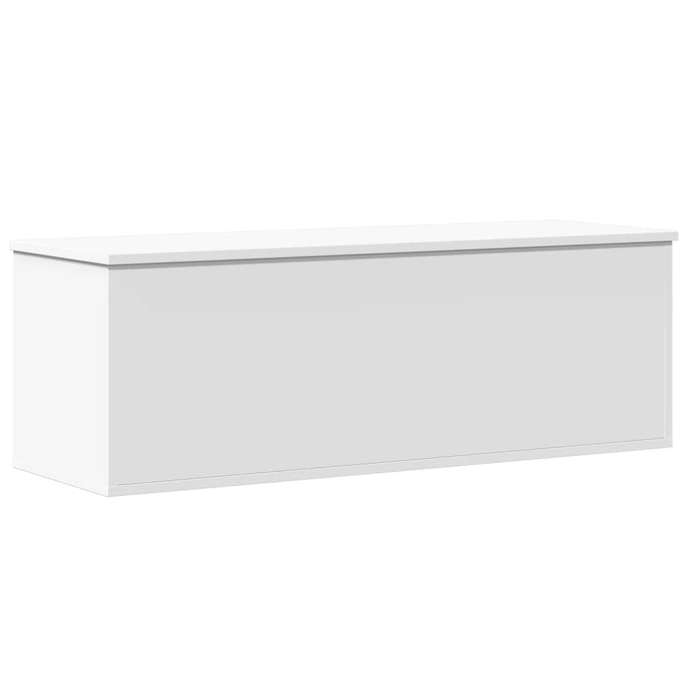 Cutie De Depozitare, Alb, 102X35X35 Cm, Lemn Prelucrat