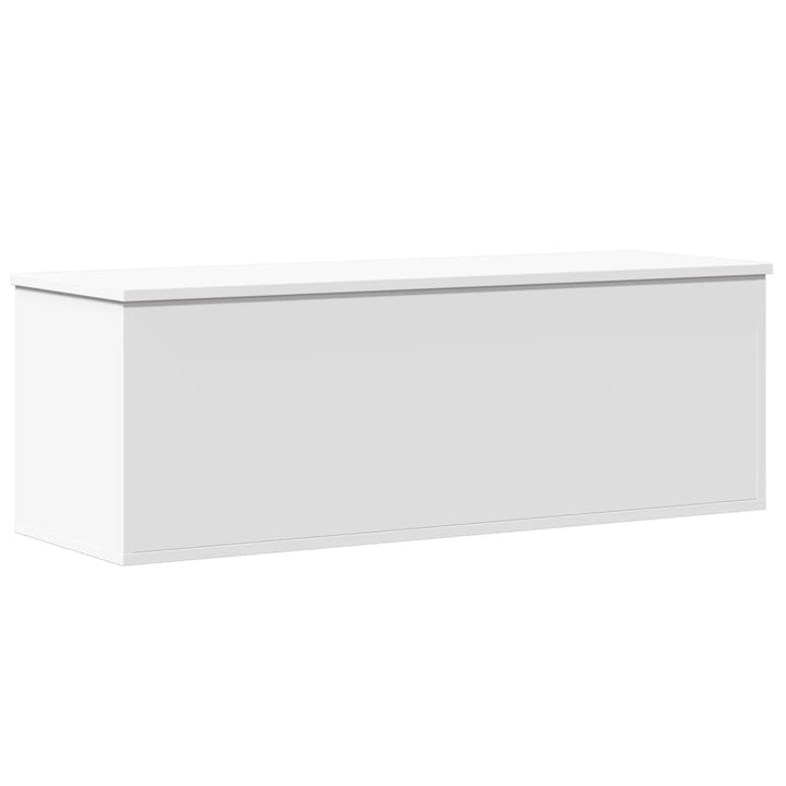 Cutie De Depozitare, Alb, 102X35X35 Cm, Lemn Prelucrat