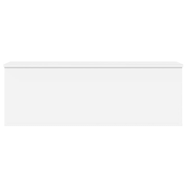 Cutie De Depozitare, Alb, 102X35X35 Cm, Lemn Prelucrat