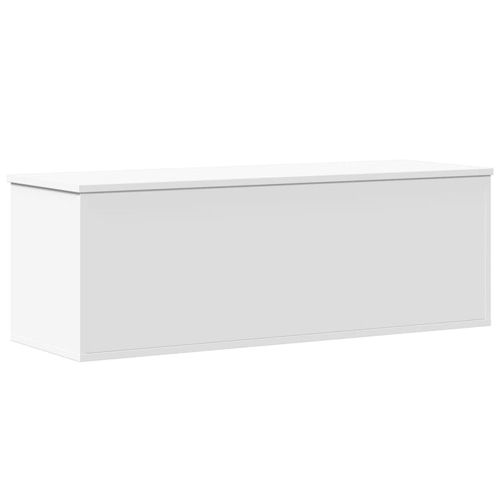 Cutie De Depozitare, Alb, 102X35X35 Cm, Lemn Prelucrat