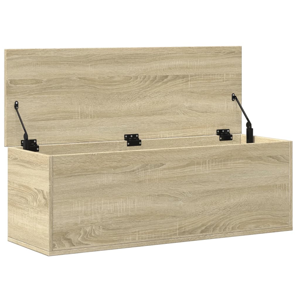 Cutie De Depozitare, Stejar Sonoma, 102X35X35Cm, Lemn Prelucrat