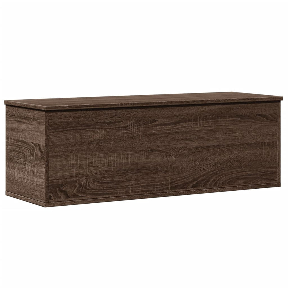 Cutie De Depozitare, Stejar Maro, 102X35X35 Cm, Lemn Prelucrat