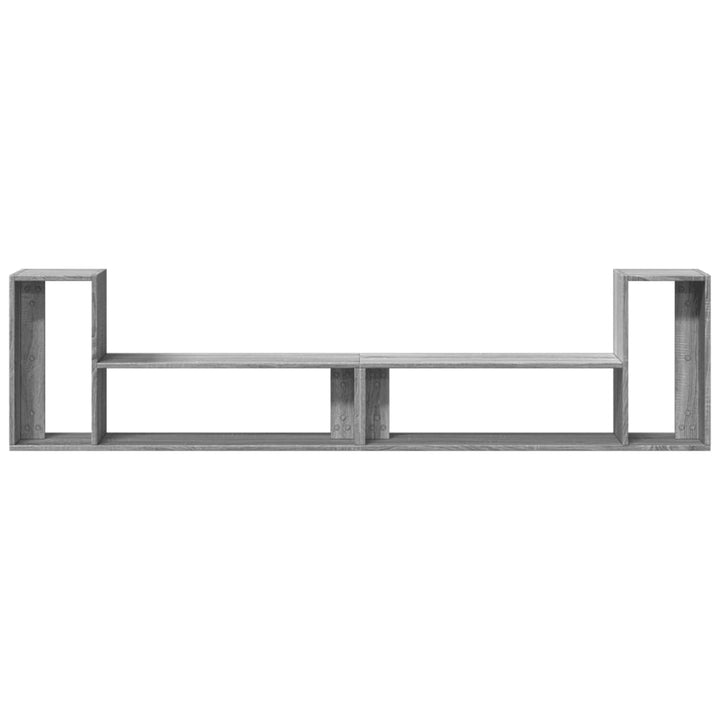 Comodă Tv, 2 Buc., Gri Sonoma, 100X30X50 Cm, Lemn Prelucrat