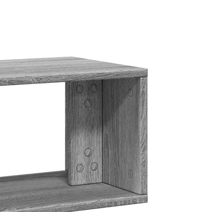 Comodă Tv, 2 Buc., Gri Sonoma, 100X30X50 Cm, Lemn Prelucrat