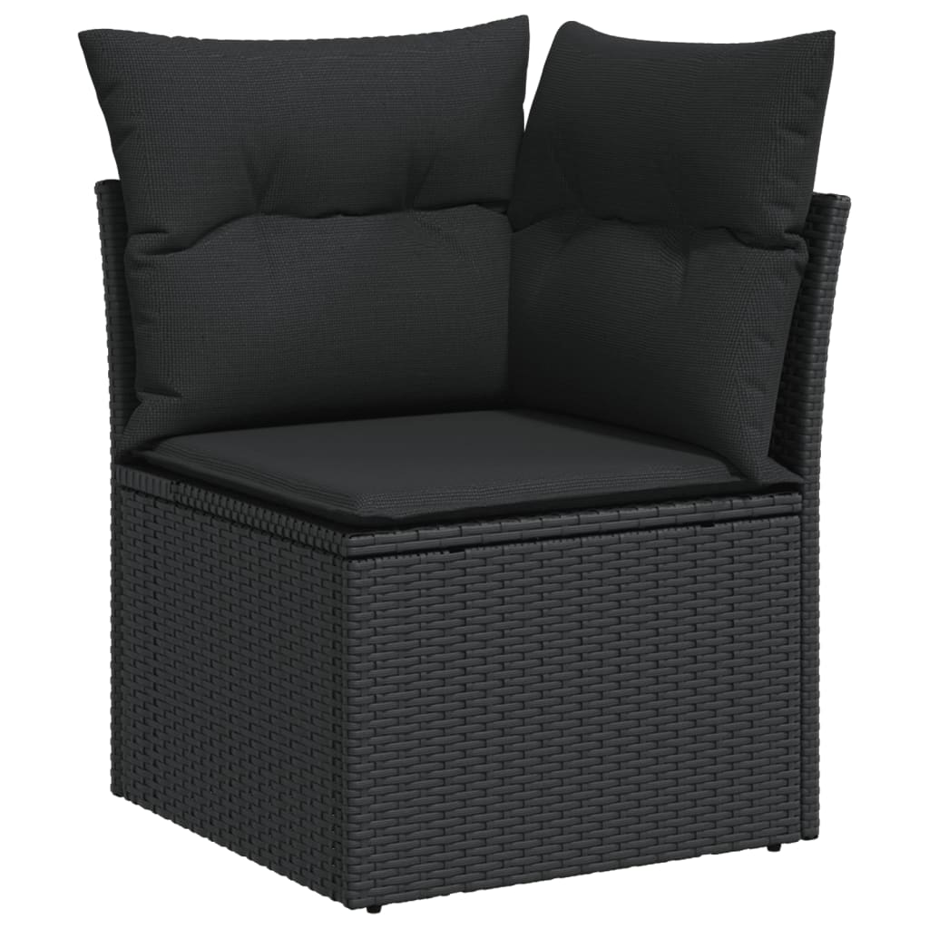 Set Canapele De Grădină Cu Perne, 10 Piese, , Poliratan