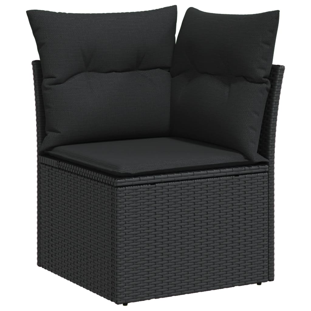 Set Canapele De Grădină Cu Perne, 10 Piese, , Poliratan