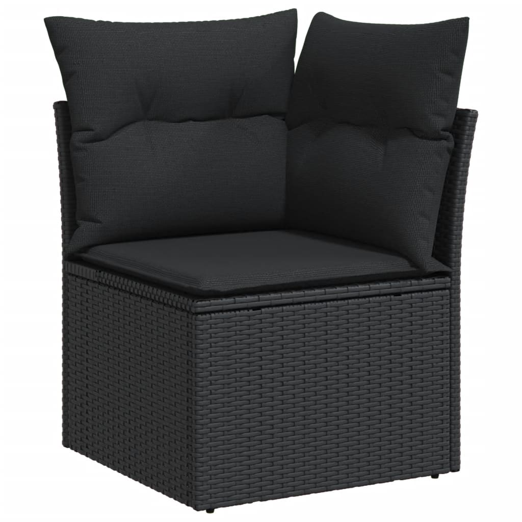 Set Canapele De Grădină Cu Perne, 10 Piese, , Poliratan
