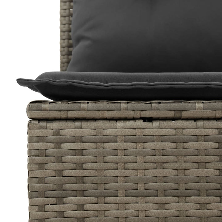 Set Canapele De Grădină Cu Perne, 8 Piese, , Poliratan