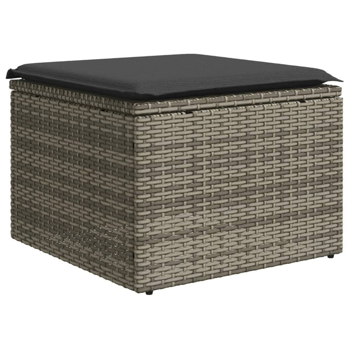 Set Canapele De Grădină, 9 Piese, Cu Perne, , Poliratan