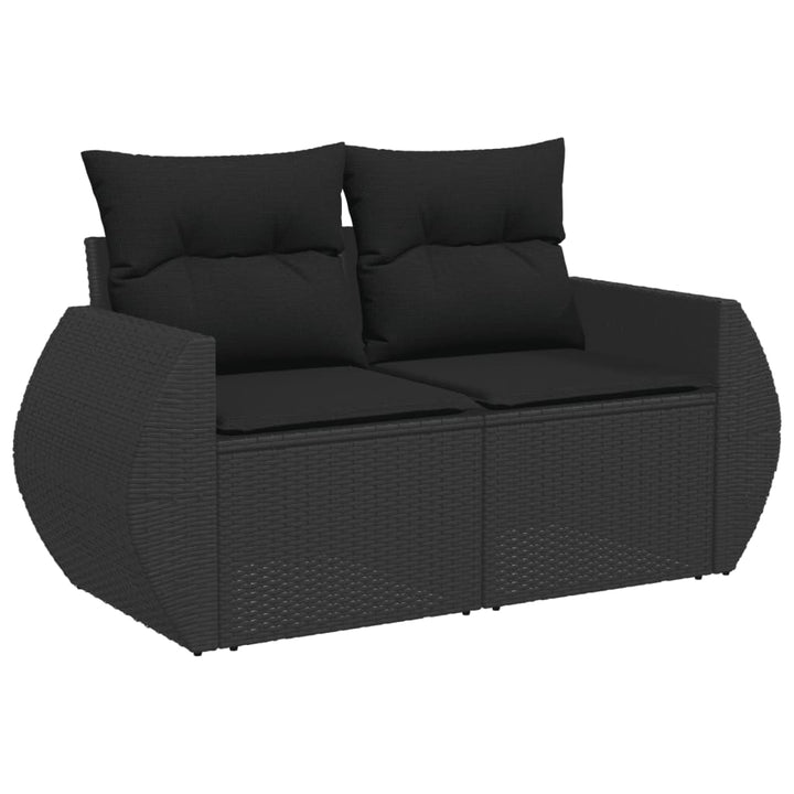 Set Mobilier De Grădină Cu Perne, 6 Piese, , Poliratan