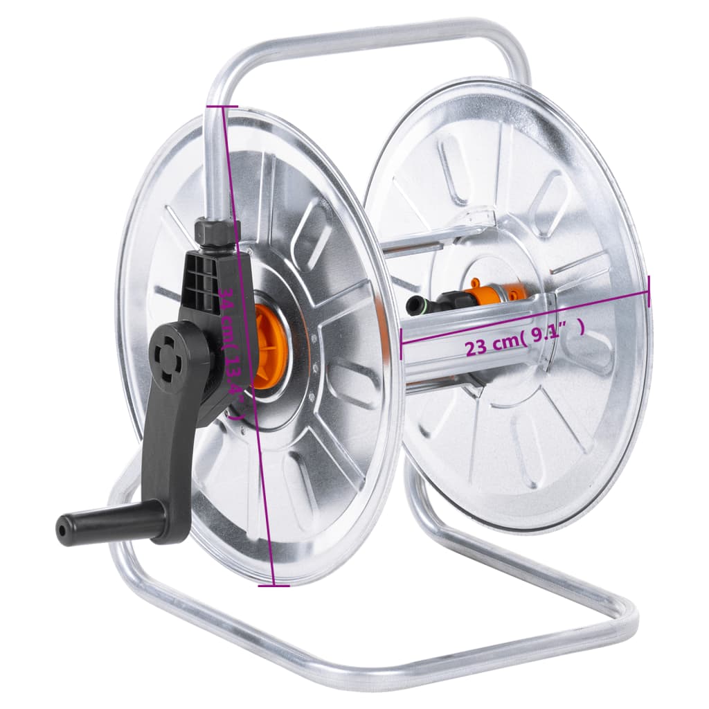 Tambur De Perete Pentru Furtun De 50 M 1/2&quot;, Oțel