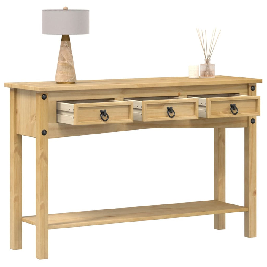 Măsuță Consolă Corona, 114X34,5X73 Cm, Lemn Masiv De Pin