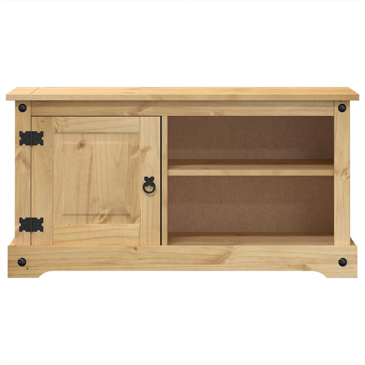 Dulap Tv „Corona”, 100X40X52 Cm, Lemn Masiv De Pin