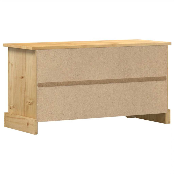 Dulap Tv „Corona”, 100X40X52 Cm, Lemn Masiv De Pin