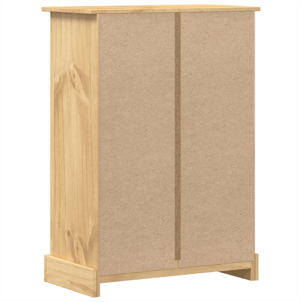 Dulap Cu Sertare „Corona”, 80X43X114 Cm, Lemn Masiv De Pin