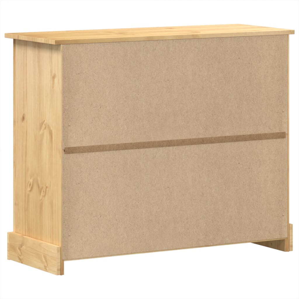 Dulap Cu Sertare „Corona”, 110X43X91 Cm, Lemn Masiv De Pin