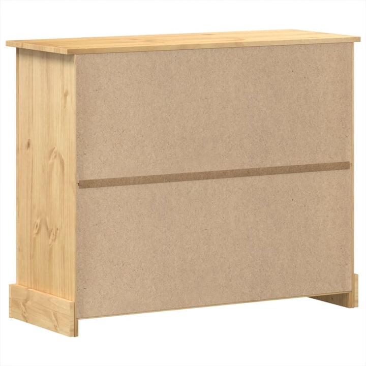 Dulap Cu Sertare „Corona”, 110X43X91 Cm, Lemn Masiv De Pin