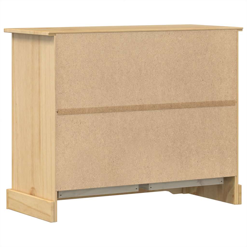 Dulap Cu Sertare „Corona”, 101X45X82 Cm, Lemn Masiv De Pin