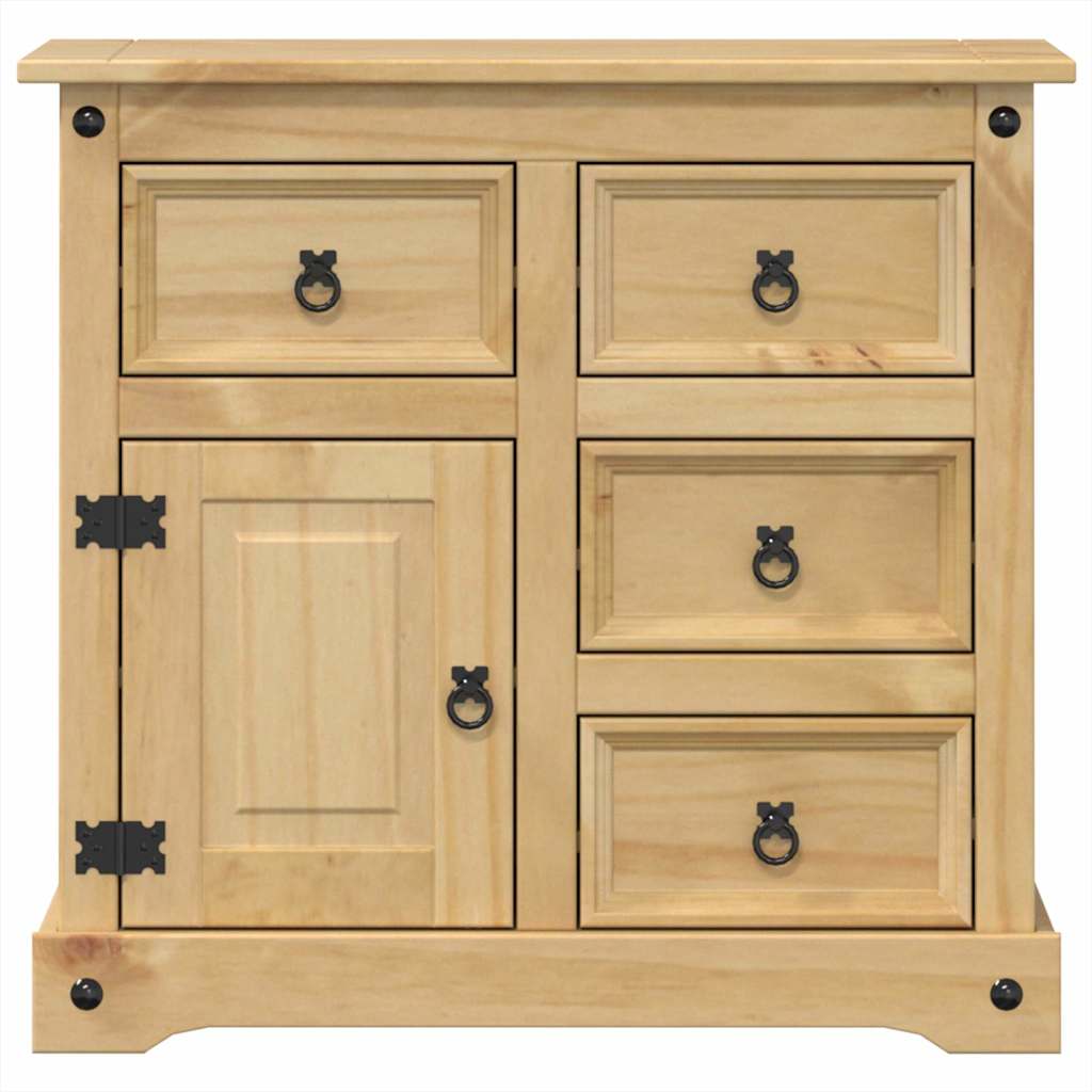 Dulap „Corona”, 87X40X76 Cm, Lemn Masiv De Pin