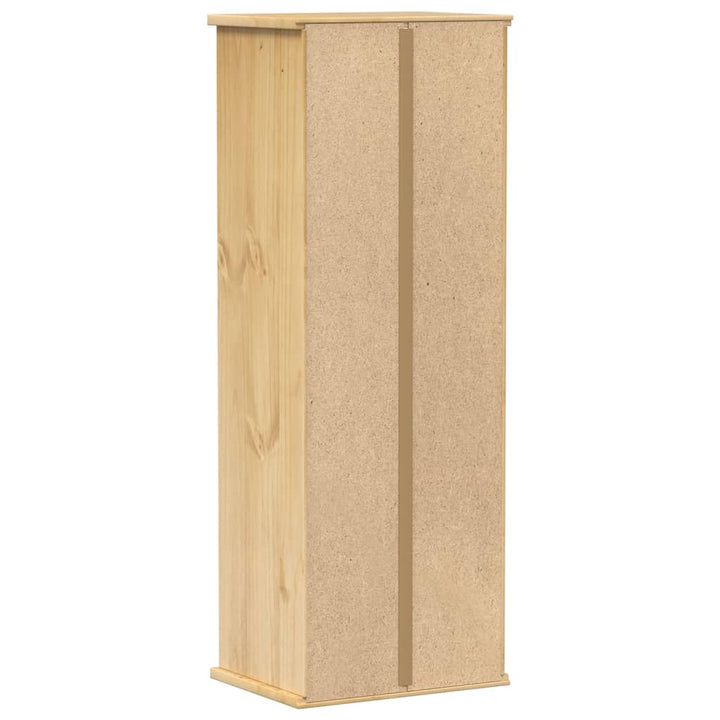 Dulap De Cd-Uri „Corona”, 40X30X110 Cm, Lemn Masiv De Pin