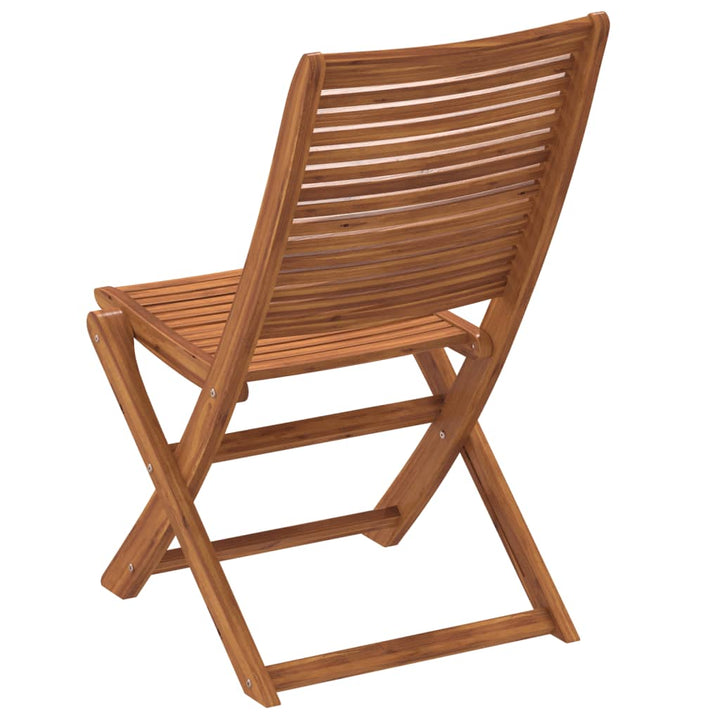 Scaune Grădină Pliabile 8 Buc. 51X66X95 Cm Lemn Masiv Acacia