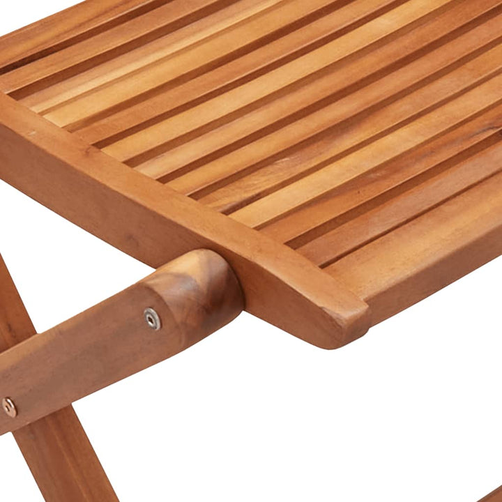Scaune Grădină Pliabile 8 Buc. 51X66X95 Cm Lemn Masiv Acacia