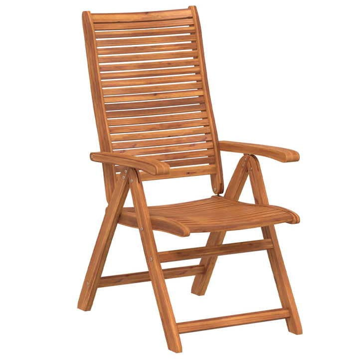 Scaune Grădină Rabatabile 6 Buc. 56X72X107 Cm Lemn Masiv Acacia
