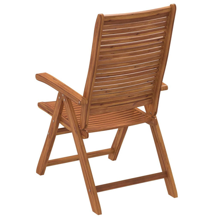 Scaune Grădină Rabatabile 6 Buc. 56X72X107 Cm Lemn Masiv Acacia