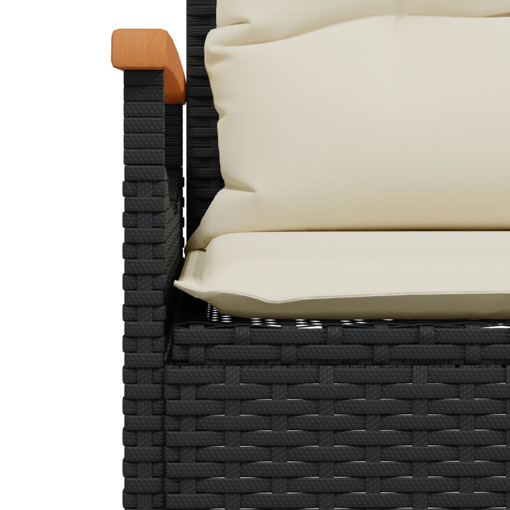 Set Mobilier De Grădină Cu Perne, 4 Piese, , Poliratan