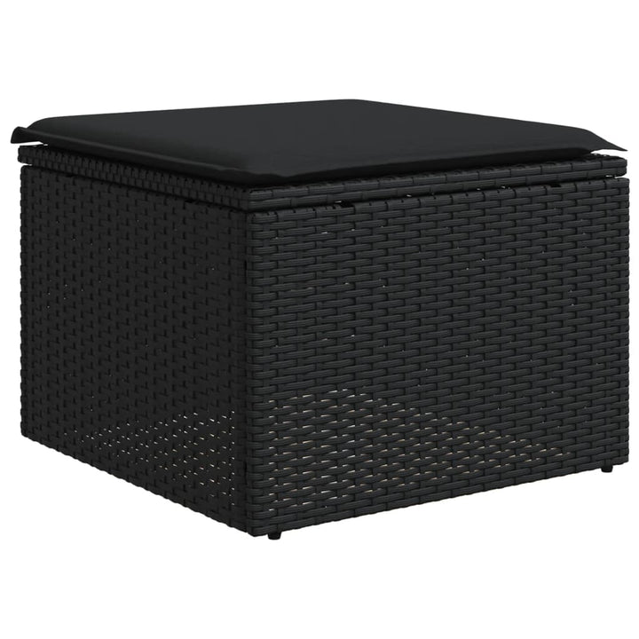 Set Mobilier De Grădină Cu Perne, 5 Piese, , Poliratan