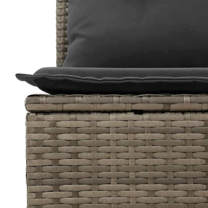Set Canapele De Grădină Cu Perne, 8 Piese, , Poliratan