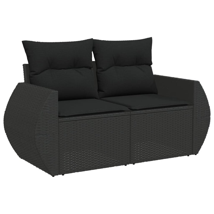 Set Mobilier De Grădină Cu Perne, 6 Piese, , Poliratan