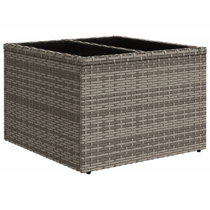 Set Canapele De Grădină, 7 Piese, Cu Perne, , Poliratan